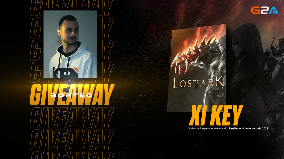 Train9_'s tweet photo. Pollitos, os traigo un sorteo junto a @G2A_ES ❤️🐥

🎁 SORTEO 🎁
- Key LostArk pack fundador Bronce

📋 REQUISITOS 📋
🔁RT 
😎 Follow @Train9_ &amp; @KPI_Gaming 
📌Menciona a un amigo 

🍀 Mucha suerte a todos 🍀 https://t.co/eBD4QaexJF
