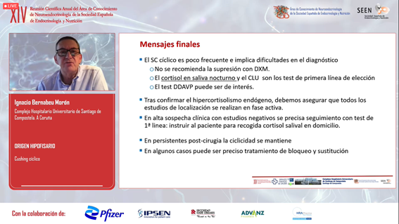 📌Síndrome de Cushing cíclico-Conclusiones

@NeuroendocrinoS @sociedadSEEN 
@IBernabeuM #Neuroendo2022