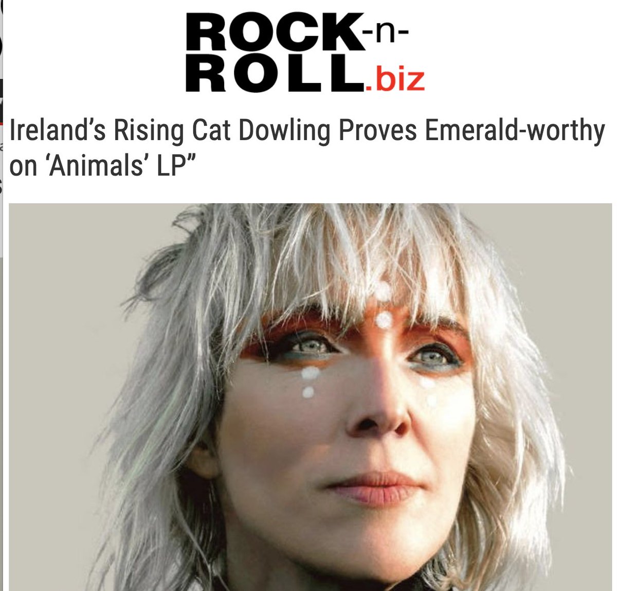 .<a href="/DmitryWild/">Dmitry Wild</a> at New York's <a href="/RocknRollBiz/">Rock and Roll is My Business</a> offers a great feature on Cat Dowling's new 'Animals' album, out now via FIFA Records <a href="/CorkFifa/">FIFA Records</a> ~ tinyurl.com/2p88apza <a href="/catdowlingmusic/">Cat Dowling</a> <a href="/FIFARecordsPR/">FIFA Records PR</a> 

Live tonight at <a href="/whelanslive/">Whelan's</a> with @OneMorninAugust. Tickets at the door