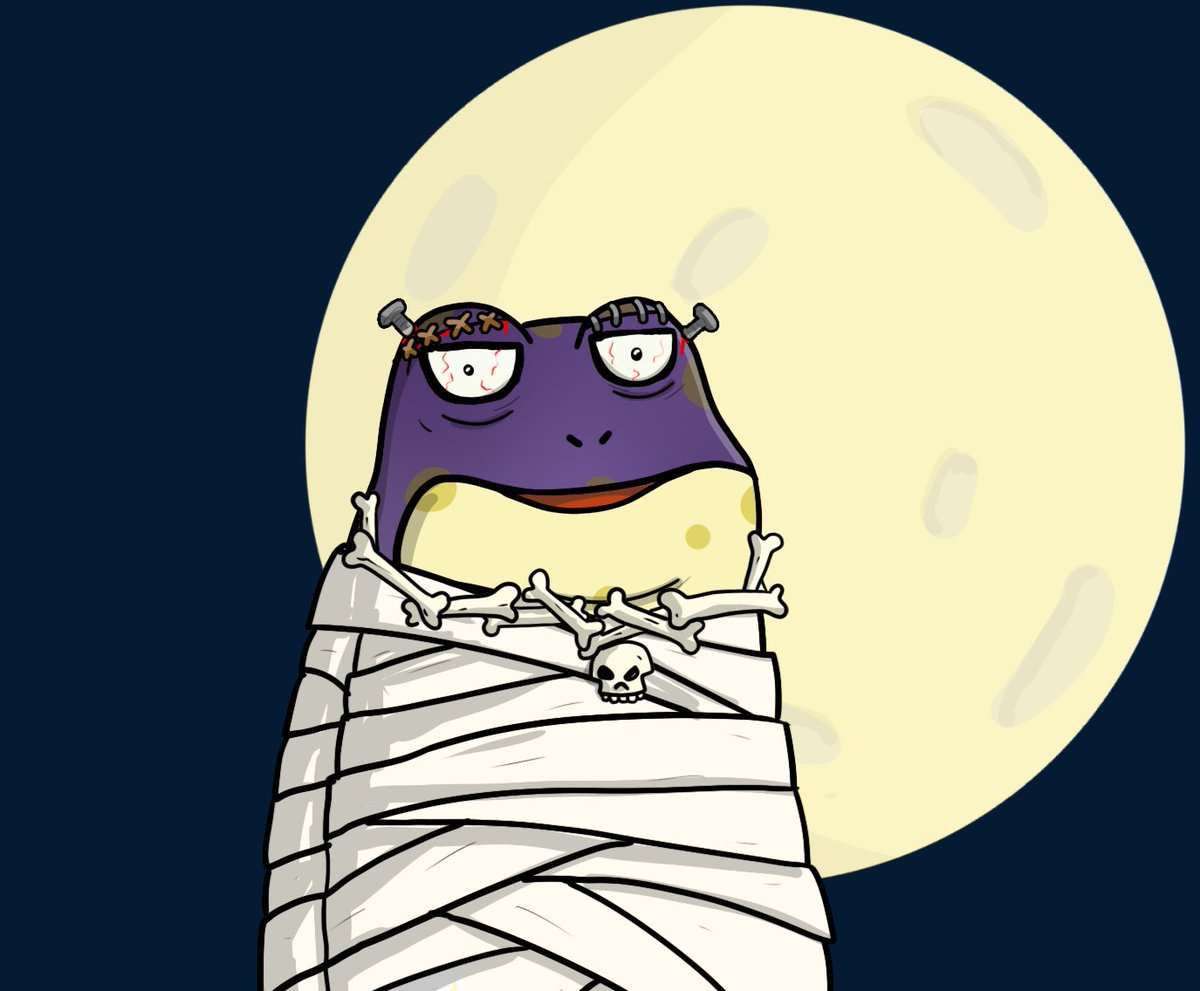 We keep on giving... 
Today I have the chance to give @FantomFrogs #59 away to one of you! 

- Follow me, @FantomFrogs and @FrogPondClub 
- Like &amp; RT
- Tag 2 of your frog friends

Winner announced tomorrow! GL frens
Public mint 5th of feb 20h00 UTC