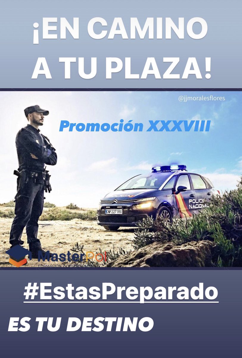 MasterPol_Oposc's tweet photo. Momentos previos de dudas, incertidumbre, de extenuación pandémica, pero con la confianza de que #EstasPreparado 💪💪 de que ¡¡ES TU DESTINO!!, de que lo conseguirás #APorTuPlaza #PolicíaNacional #OrgulloMasterpol
☑ Gracias por dejarnos acompañarte en el camino 💙💙💙 https://t.co/seLrPwQ2FS