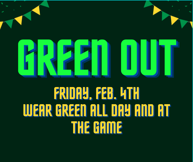 EBTigers's tweet photo. Green out!! Friday, Feb 4th wear green all day and at the basketball games. #EvenBetter #4KV https://t.co/sgzBH9nYXj