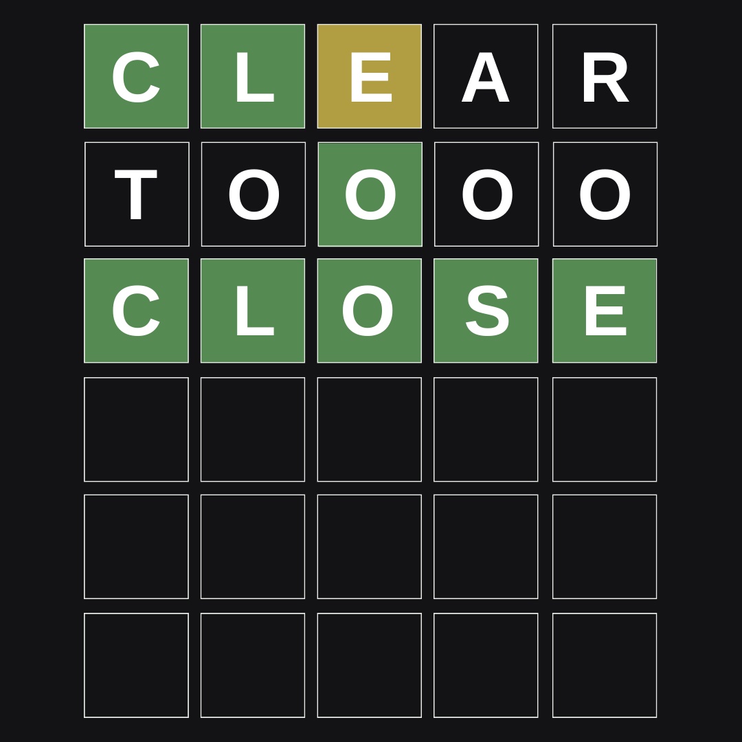 ApolloTitle's tweet photo. Wordle knows! 😎

#ClosingsMadeSimple #closingsmadesimple #apollotitlecompany #apollotitle #apollotitlecompany #wordle #wordlegame https://t.co/Ku3KpCmpwt