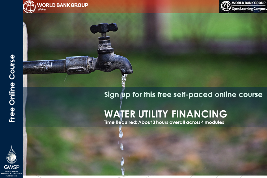 Learn how potential lenders in the #water sector evaluate financing decisions &amp; discover the key factors impacting financial creditworthiness. Take this course: wrld.bg/3aj550HLxs3 #watersanitation #watersecurity