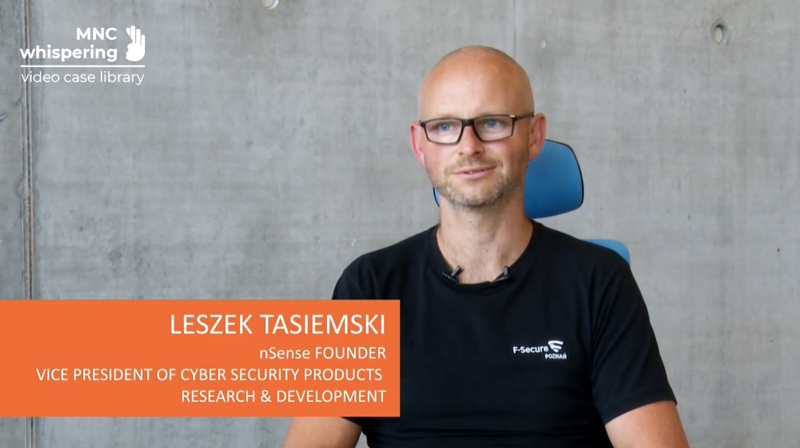 “You are simply not big enough to think strategically,” said a colleague to @LeszekTasiemski at the starting stages of #nSense (now part of <a href="/FSecure/">F-Secure</a>). The <a href="/MncWhispering/">MNCWhispering</a> #videocase illustrates how startups can become significant global players through acquisition.

#Erasmusplus