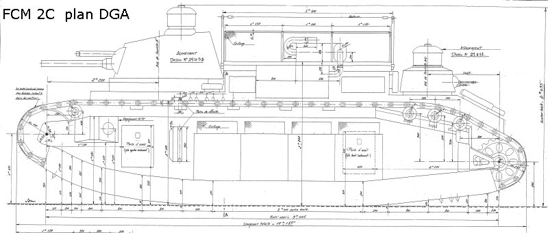 Чар 2 с. Французский танк Char 2c чертежи. FCM 36 чертеж. Char b1 чертеж. Танк FCM 36 чертеж.