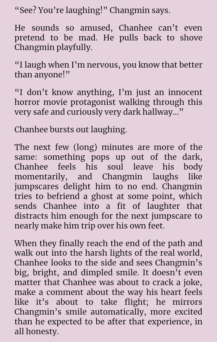 setfiretofervor's tweet photo. #tigerinside2022 day 1 - nyukyu, G, 700 words 

haunted houses make the best dates 👻 https://t.co/m7IlPmVQtq