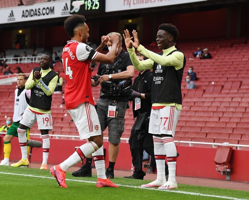 BukayoSaka87's tweet image. Thank you for everything @auba
Legend 👑