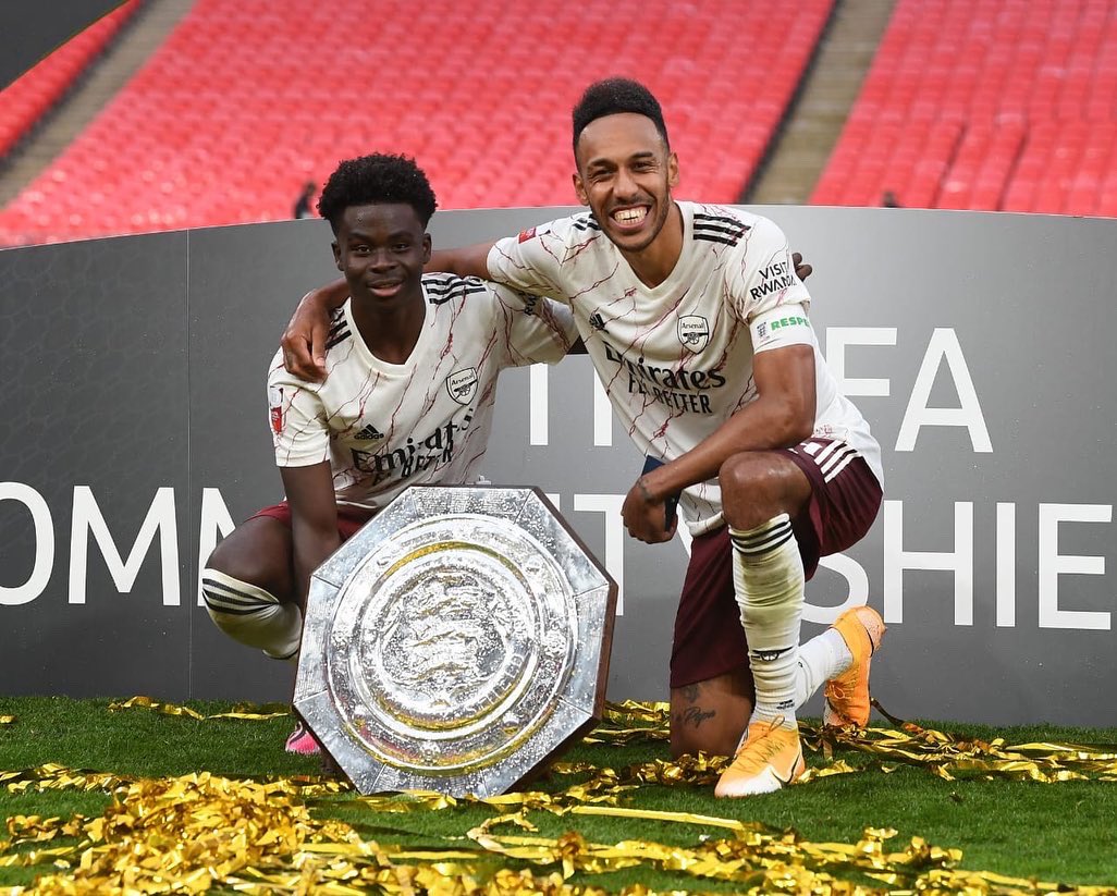 BukayoSaka87's tweet image. Thank you for everything @auba
Legend 👑