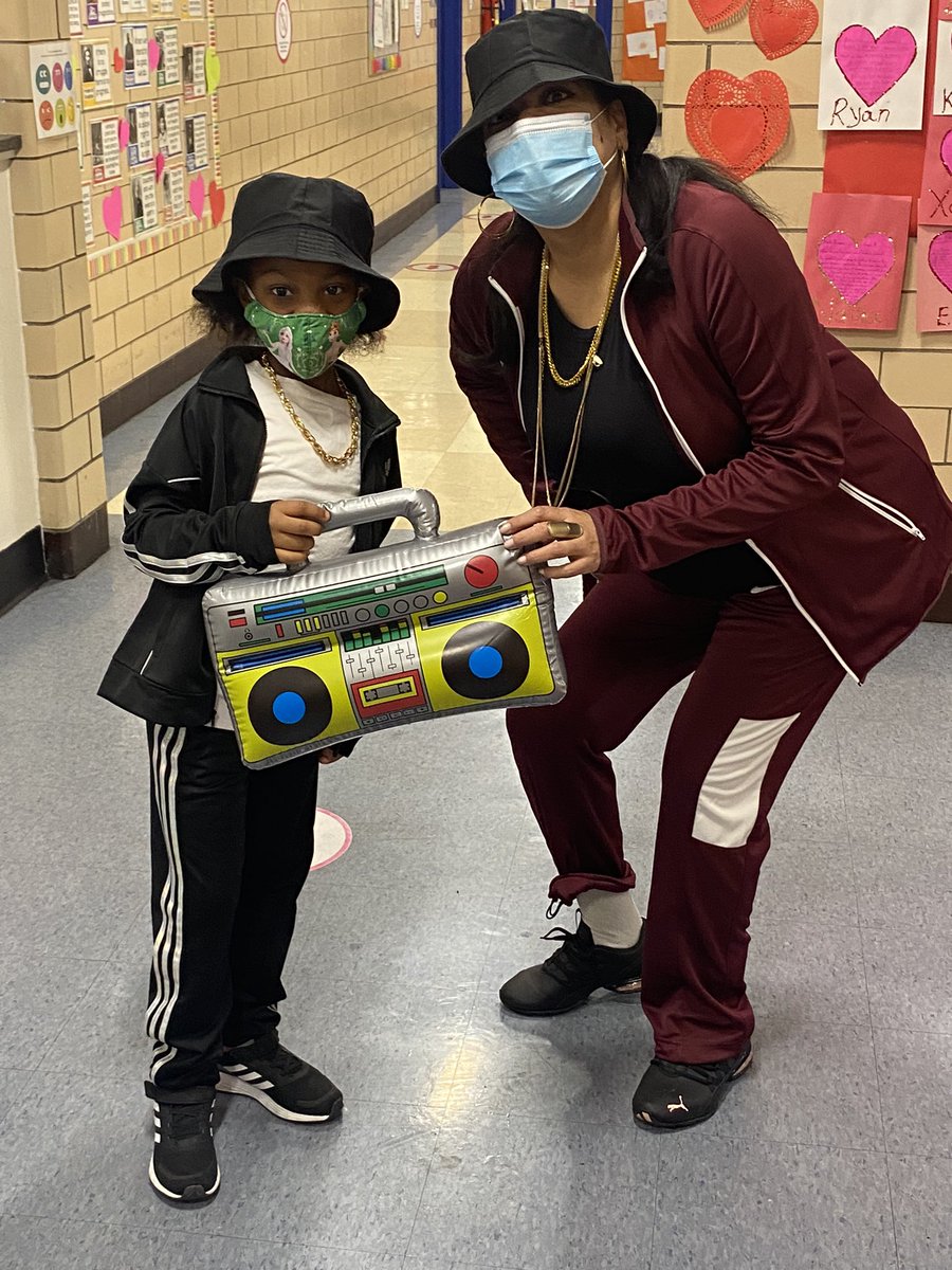 ICSBronx's tweet photo. Dress Like a Decade at ICS!!! It seems the 80s is very popular!!! #CSW22 @NE_BronxADNY @ArchNY_Schools https://t.co/mdNcFpKm2J