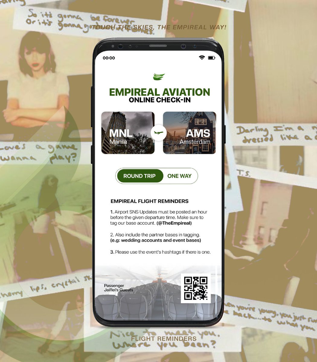 ͏͏͏͏͏͏

͏͏͏͏͏͏͏͏͏͏͏͏ 
         EMPIREAL   ━━━━   AVIATION.
         020422，  13:00  GMT   +    8 ；
         Passengers:  JaiRei's Guests
         Destination:  Amsterdam 

         (✈︎) “Your flights, our priority.”
                    
͏͏͏͏͏͏

͏͏͏͏͏͏
͏͏͏͏͏͏