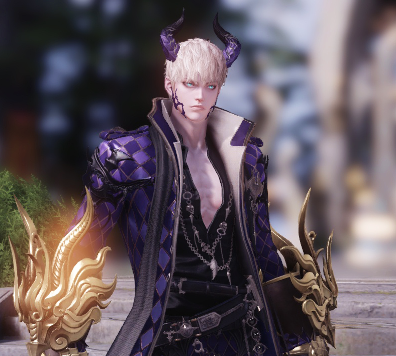 shirlia666's tweet photo. #LostArk #game #men #demon #oc  Твинка приодела =) Красавец демон. https://t.co/xSu3MPDveS
