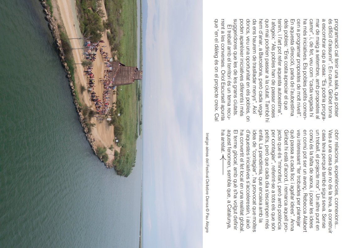 ESCENA &amp; MÓN RURAL
Fa uns mesos vaig fer aquest reportatge pel #FilaZero3. Criticar el centralisme escènic és ben fàcil i vaig decidir anar més enllà, mirar en positiu aquesta realitat: què passa als pobles i micropobles?