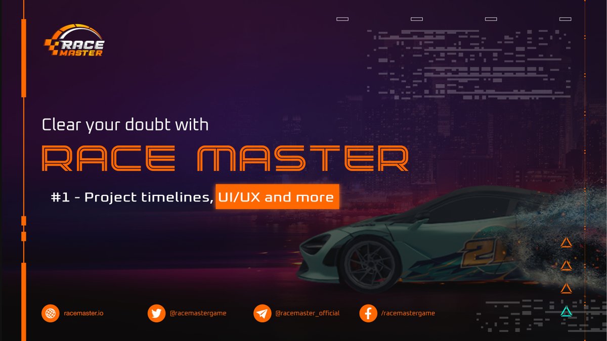 🔥  Amidst the controversies that the Gamefi world brings to investors, how has Race Master overcome it?

👉Discover here: racemaster.medium.com/player-doubts-…

#racemaster #cryptocurrency #GameFi #hiddengem #BSC