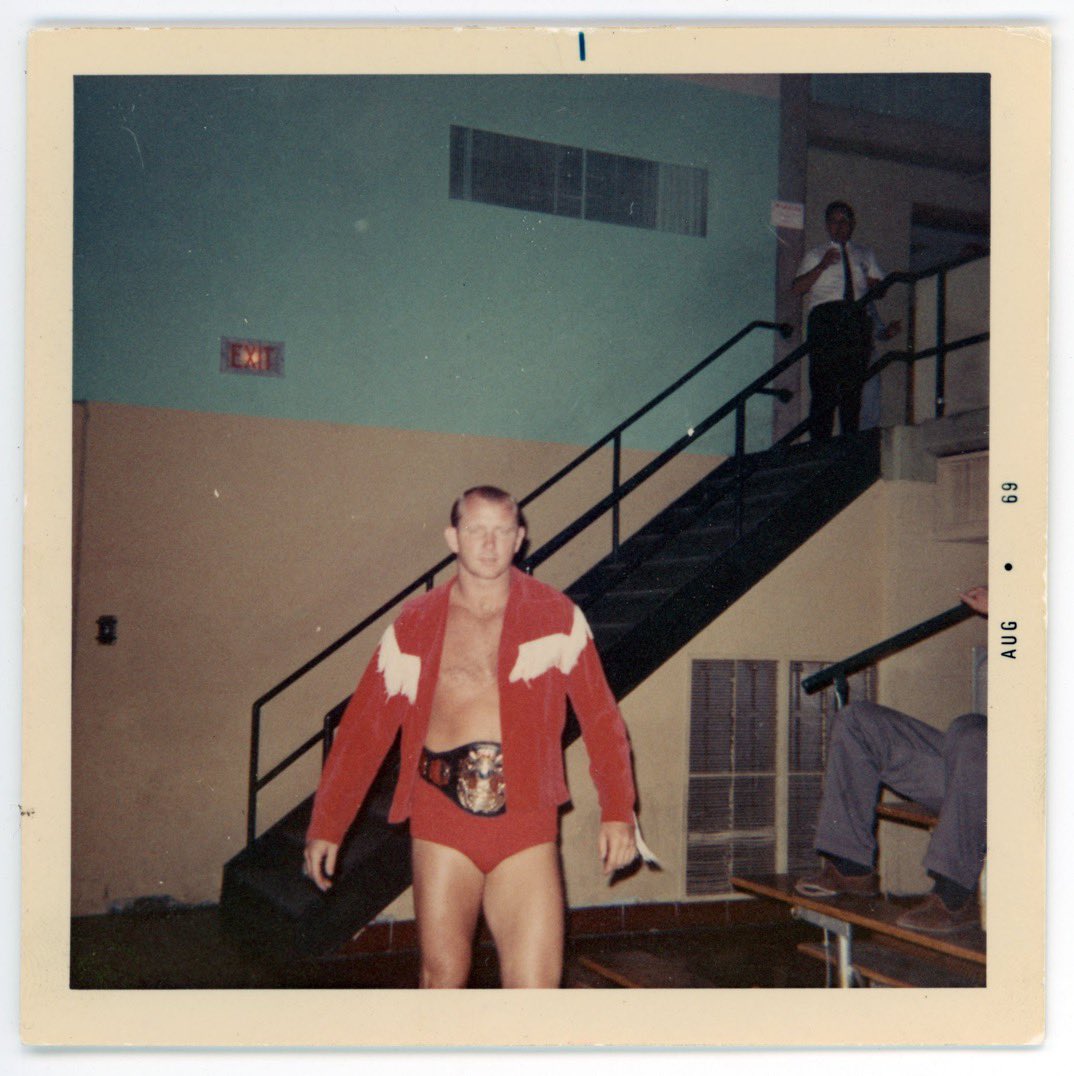 Happy 81st birthday to Dory Funk Jr, photographed here in Tampa in May of 1969. 