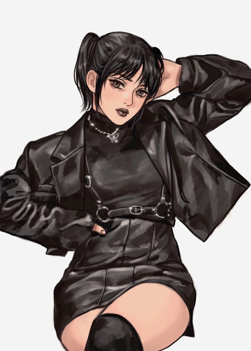 Goth Mikasa #AttackOnTitan #進撃の巨人