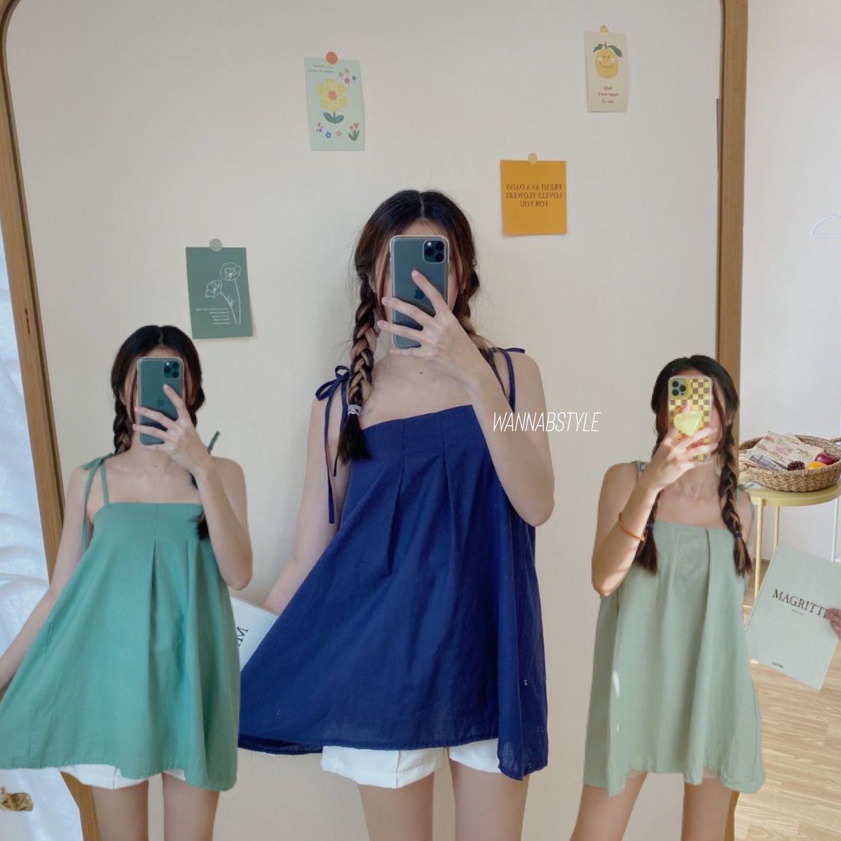 DoubleuStore's tweet photo. #SP2301b 
🍰𝗣𝗘𝗜𝗖𝗘 𝟭𝟲𝟬.-

🐻สายเดี่ยวผ้าฝ้ายลินินเย็บจีบหน้า🤎 ด้านหลังสมอค สายผูกไหล่ปรับความยาวได้
สี: มิ้น เหลือง ชมพู อิฐ กรม เขียวอ่อน ม่วง ครีม โอวัลติน ขาว

อก28-40”ยาว20”(วัดจากตรงหน้าอก)

📮Ems / j&amp;t (50)

#เดรสสายเดี่ยว #เดรสเกาหลี #มินิเดรส #สายเดี่ยว #เสื้อผ้า https://t.co/g0pQVNzdnB