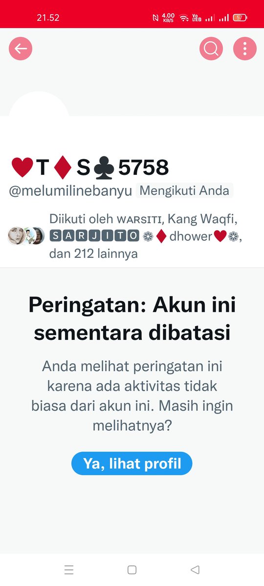 Bantu Up donk man teman...
Akun NKRI lagi kena setrap...🙏
Gawat Mbah ustad ??

@melumilinebanyu
@melumilinebanyu