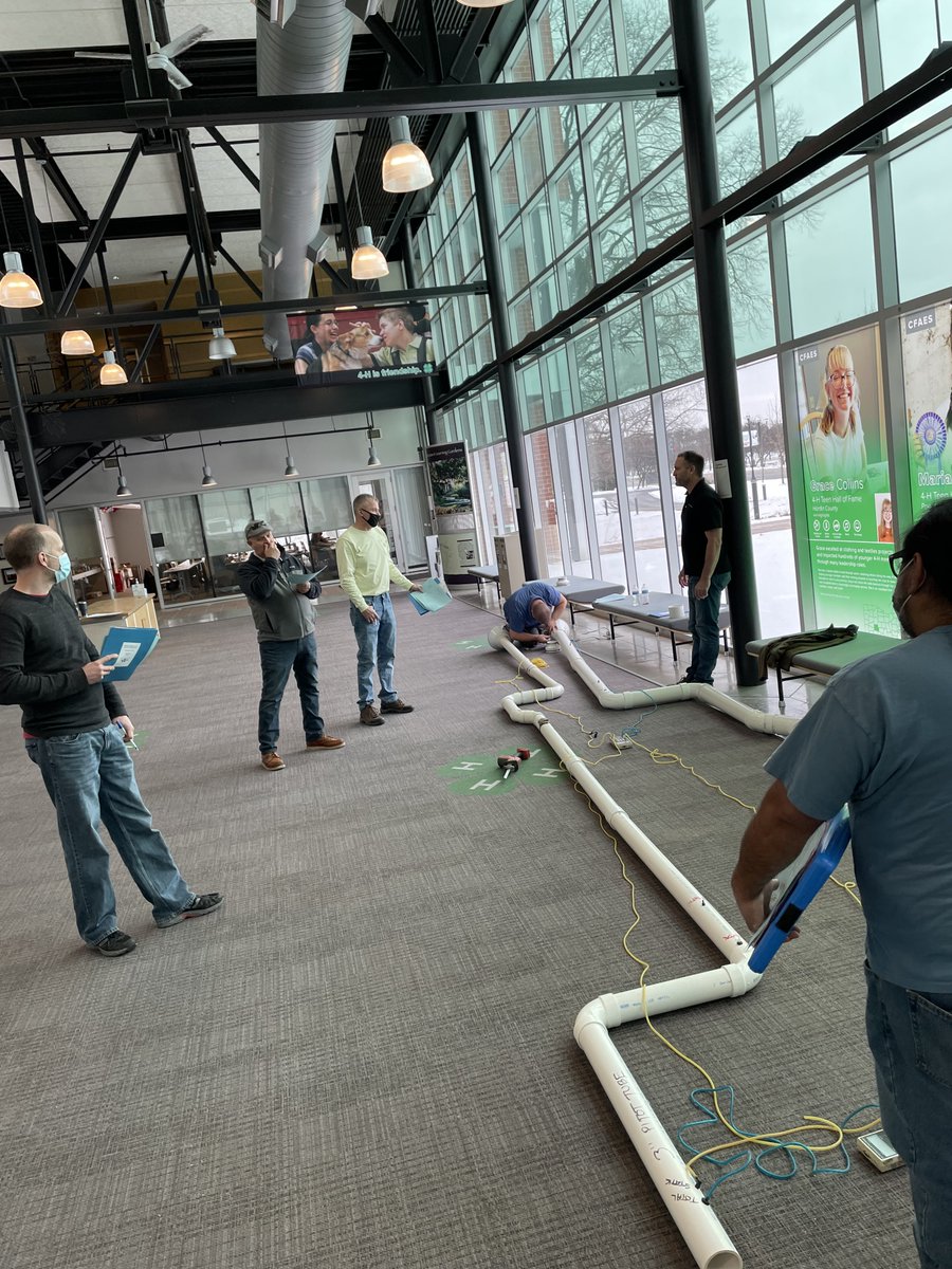 A few photos from the Optimal Mitigation &amp; Advanced Diagnostics Workshop from last week. Thanks to Bruce Snead, Chad Robinson, and Josh Kerber from Kansas State University for flying in and leading this informative class!