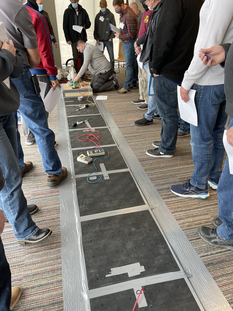 OhioRadon's tweet photo. A few photos from the Optimal Mitigation &amp; Advanced Diagnostics Workshop from last week. Thanks to Bruce Snead, Chad Robinson, and Josh Kerber from Kansas State University for flying in and leading this informative class! https://t.co/22dIR1rXN1