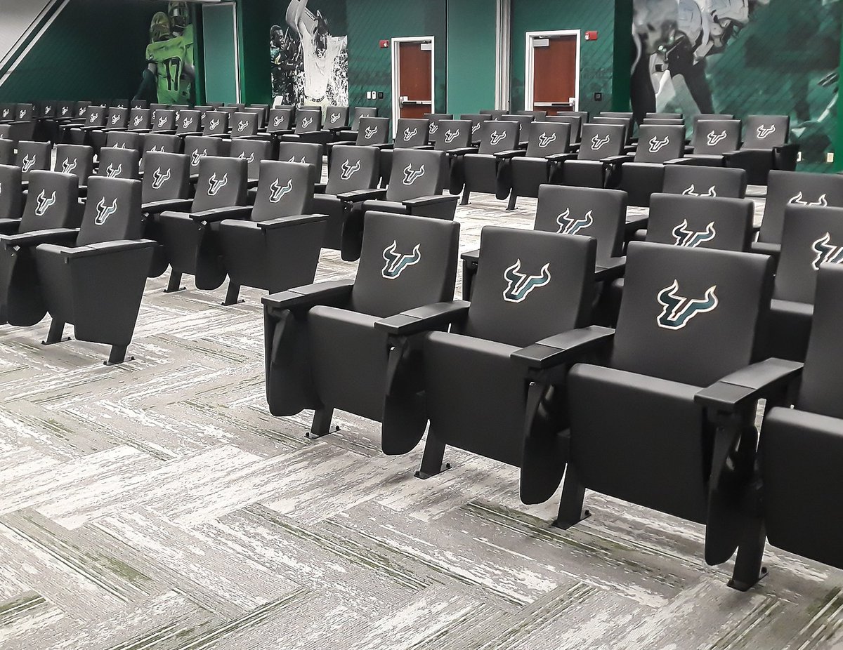 Did we mention we helped renovate the meeting rooms for <a href="/USFFootball/">USF Football</a> as well? 🙌

Featured Product: SuiteMax Axis

Learn more at DreamSeat.com
<a href="/Dreamseat_AB/">Adam Beyda</a> 

#DreamSeat #USF #CollegeFootball