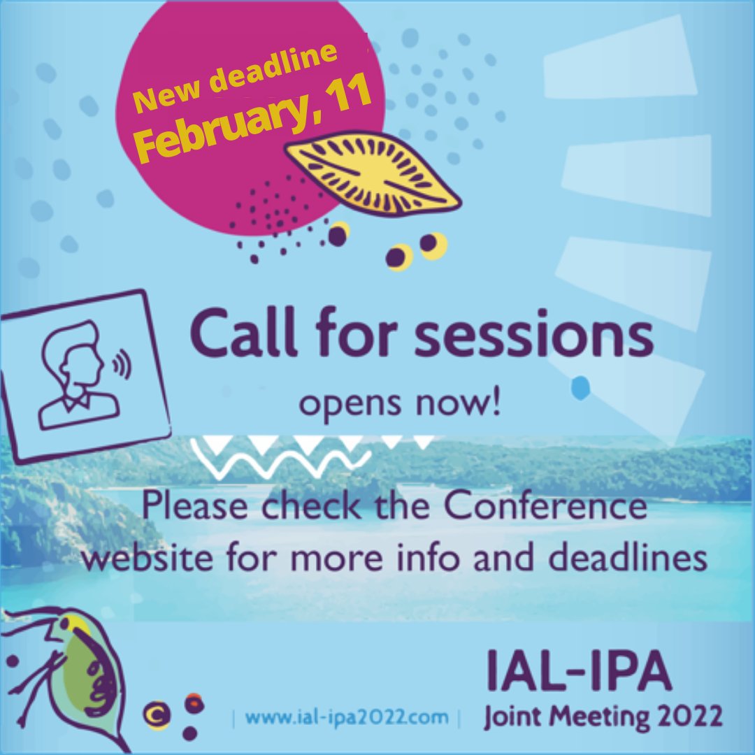 ial-ipa 2022 (@ial_ipa) on Twitter photo Call for sessions deadline is extended until February, 11. So, don´t hesitate to submit your idea!!
More info: ial-ipa2022.com
#Paleolimnology #Limnology #Limnogeology <a href="/IPA_ECN/">International Palaeolimnology Association ECR</a> <a href="/PAGES_IPO/">Past Global Changes</a> Call for sessions deadline is extended until February, 11. So, don´t hesitate to submit your idea!!
More info: ial-ipa2022.com
#Paleolimnology #Limnology #Limnogeology <a href="/IPA_ECN/">International Palaeolimnology Association ECR</a> <a href="/PAGES_IPO/">Past Global Changes</a>