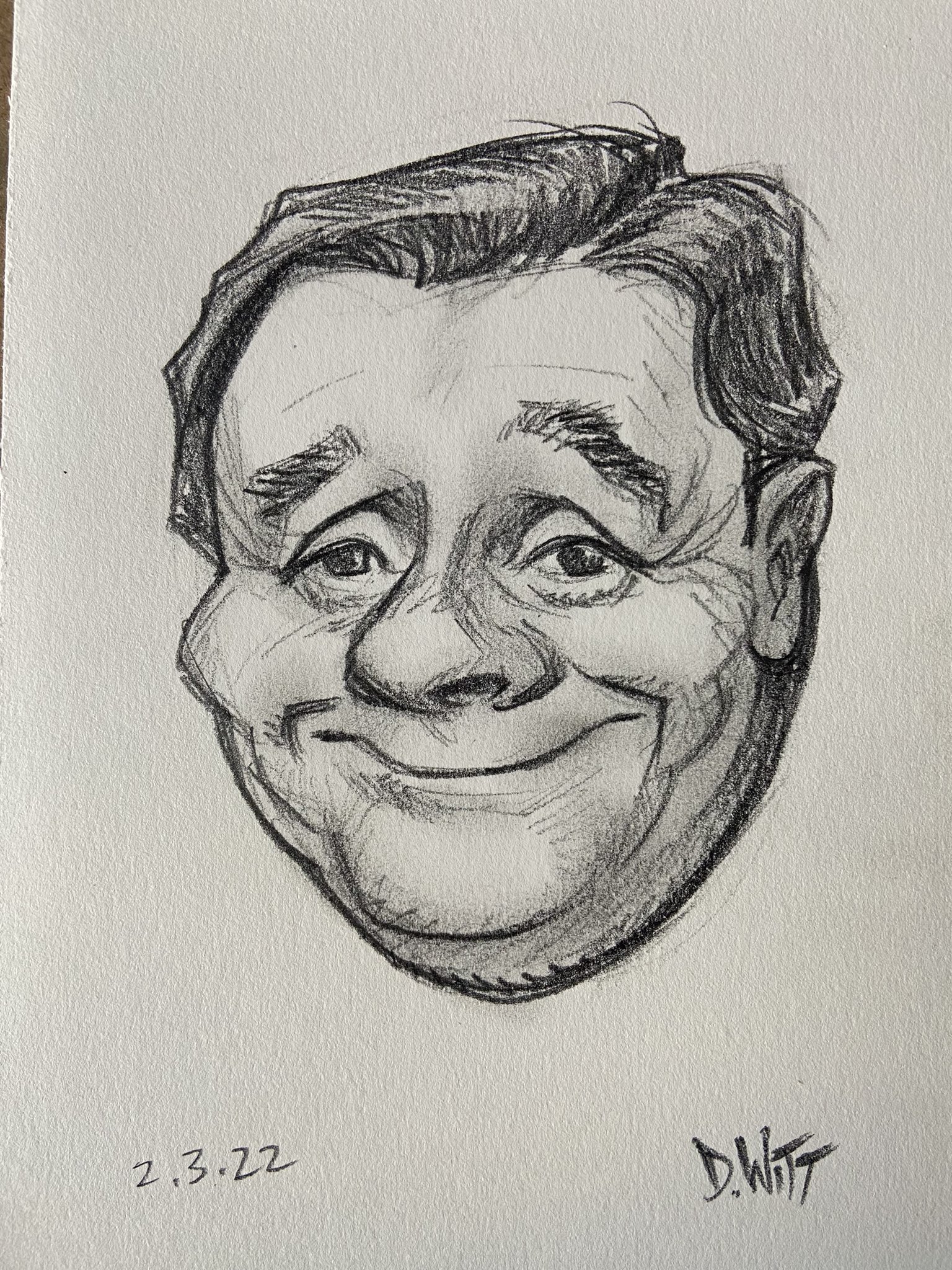 Happy birthday Nathan Lane! Always a treat to watch you work. 
Todays caricature practice.  