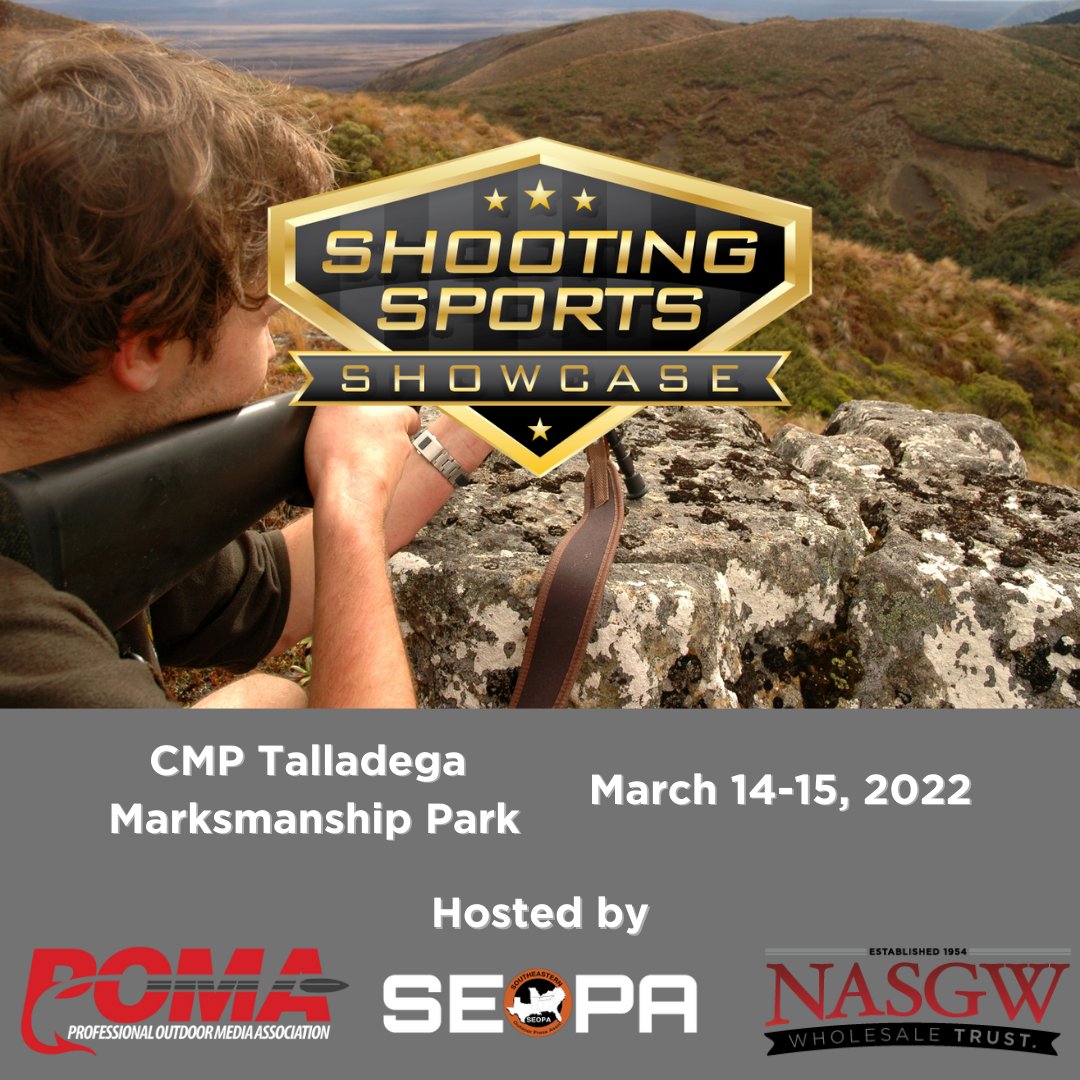 Leaders of <a href="/POMA_HQ/">POMA</a> and @seopa_outdoors have partnered to host an industry-exclusive event at the Civilian Marksmanship Program’s Talladega Marksmanship Park March 14-15, 2022. 
Space is limited and pre-registration is required! Register below: 
hubs.la/Q013hwhJ0