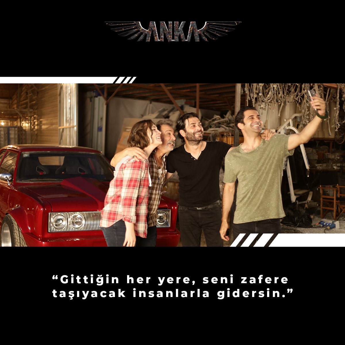 Anka (@ankafilmi) on Twitter photo Hiçbir mücadele tek başına kazanılmaz. Hayat yarışında seni yalnız bırakmayanları yorumlarda etiketle, #anka ile onlara selam gönder!
Anka sinemalarda #anka
<a href="/ozanakbaba/">Ozan Akbaba</a> <a href="/UgurUzunel/">Uğur Uzunel</a> <a href="/bendenizler/">Deniz Işın</a> <a href="/SendilAtilla/">Ali Atilla Şendil</a> <a href="/hepileriengin/">Engin Hepileri</a> <a href="/SerdarOrcin/">Serdar Orçin</a> <a href="/slymnmrtzdmr/">Süleyman Mert Özdemir</a> <a href="/mgxfilm/">mgxfilm</a> Hiçbir mücadele tek başına kazanılmaz. Hayat yarışında seni yalnız bırakmayanları yorumlarda etiketle, #anka ile onlara selam gönder!
Anka sinemalarda #anka
<a href="/ozanakbaba/">Ozan Akbaba</a> <a href="/UgurUzunel/">Uğur Uzunel</a> <a href="/bendenizler/">Deniz Işın</a> <a href="/SendilAtilla/">Ali Atilla Şendil</a> <a href="/hepileriengin/">Engin Hepileri</a> <a href="/SerdarOrcin/">Serdar Orçin</a> <a href="/slymnmrtzdmr/">Süleyman Mert Özdemir</a> <a href="/mgxfilm/">mgxfilm</a>