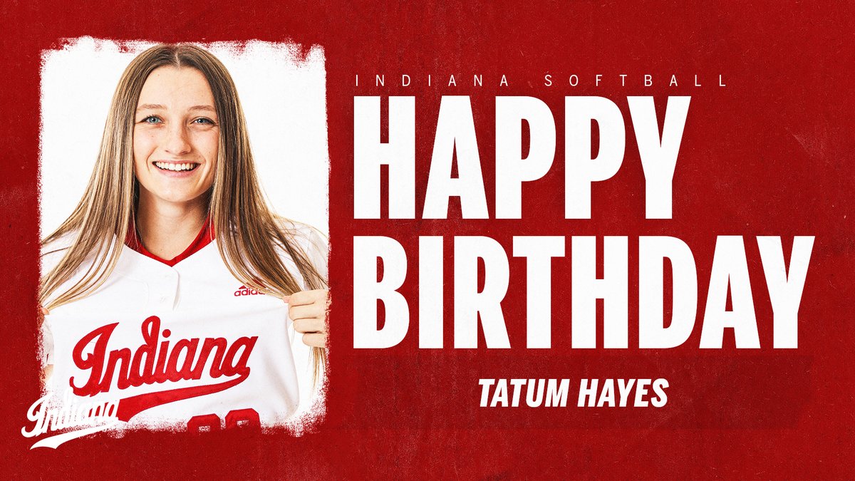 IndianaSB's tweet photo. Happy Birthday @tatum_hayes 🎂 https://t.co/P7D9SFayD8