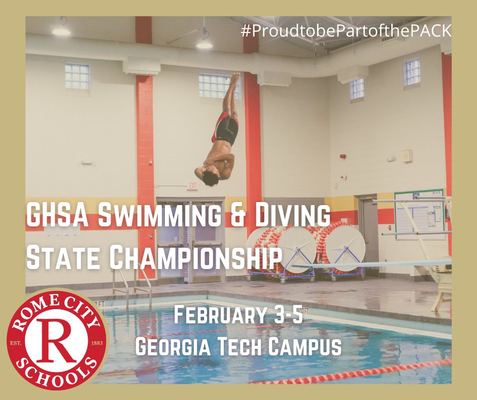 oneromehigh's tweet photo. Our Wolves are heading to the GHSA Swimming & Diving State Championship at Georgia Tech's Campus. For information, check out this link: https://t.co/VGB9oZvPp6
Go Wolves!
#ProudtobepartofthePACK https://t.co/xrZhf7Ia6T