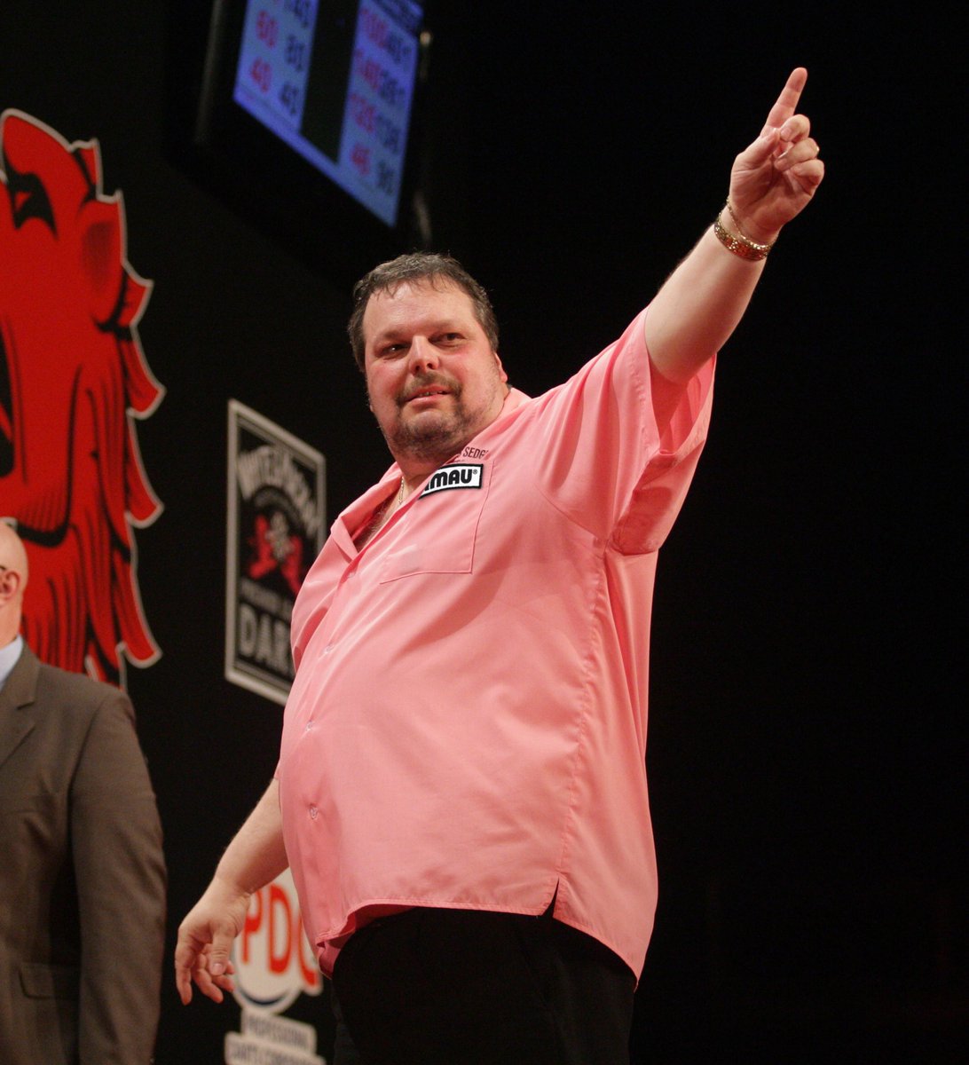 Winmau's tweet photo. Best Wishes @onedart180 !!

Winmau ambassador Peter Manley is set to take to the stage in the World Seniors Champion this evening.

Can the previous World Number 1 produce some magic on the stage this evening against Deta Hedman?

#Darts #Onedart https://t.co/QFFQcQCOrl