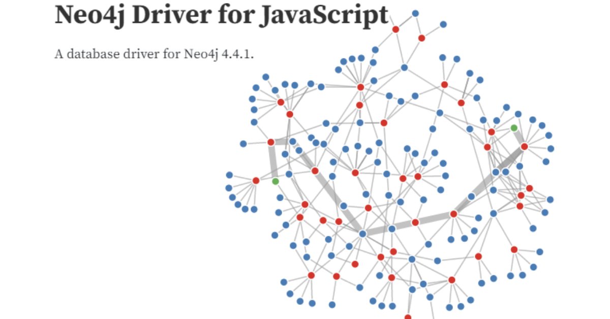 Have you seen the Neo4j Driver for JavaScript? 💥

okt.to/D4FvaP

#neo4j #twin4j #graphdatabase #javascript