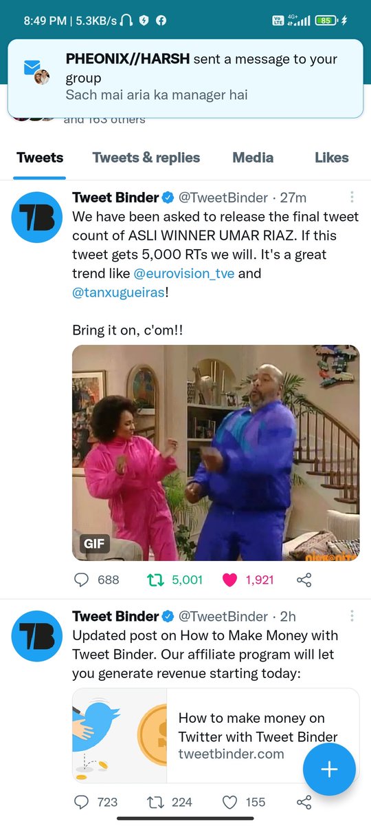SojaoPra's tweet photo. We done it @TweetBinder 
And some fandom take 4 days to complete 5k retweets
ASLI WINNER UMAR RIAZ https://t.co/VQjv2jYNsH