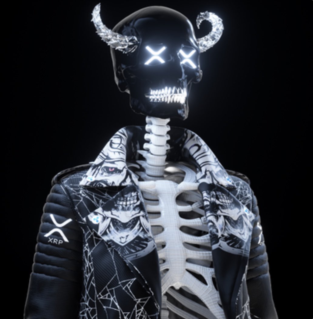 Adsw1980's tweet photo. Couldn’t agree more - love the look of #cryptoskeletons by @newk3dart @cryptocomnft #NFT #CRO #ethereum #xrp #ripple https://t.co/mR8QdDKwaW