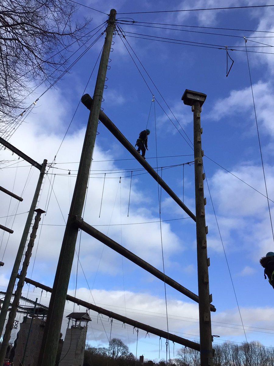 MrsJAndrews's tweet photo. @UplandsManor @ACUKPioneer There were a lot of brave people children on the high ropes https://t.co/WMGj3GbXBO