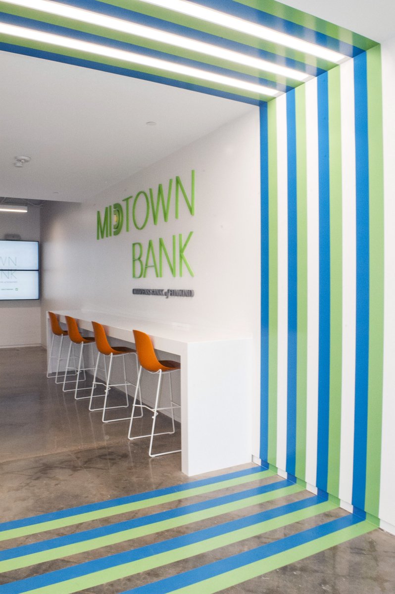 Midtown Bank is up, going and ready to serve you! Stay safe and warm out there! ❄️