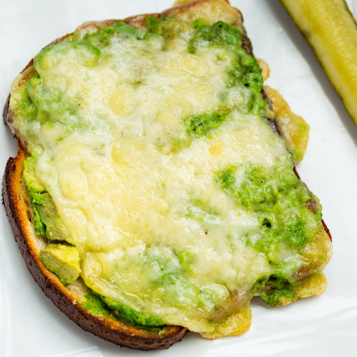 If you're looking to start your day with something warm and cheesy, try our avocado cheese toast. #WEAIMTOCHEESE