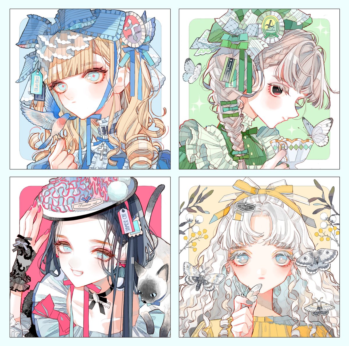 ⬜️豆色紙用⬜️ | ハモンド華麗 さんのマンガ | ツイコミ(仮)