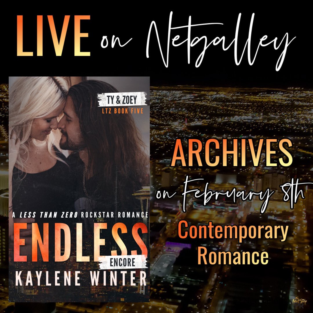 Now LIVE on @NetGalley for request!
#EndlessEncore @kayleneromance
Request here netgal.ly/cFyVuS
Archives on 2/8
Genre: #ContemporaryRomance
Releasing on 2/17
#PreOrder viewbook.at/LTZENDLESSENCO…
#KayleneWinter #LTZSeries #BookFive
Hosted by @TheNextStepPR