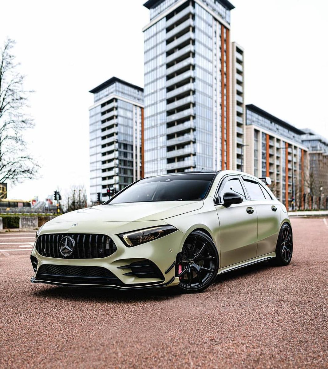 DriveAMG's tweet image. A35 😈 AMG department never fails #driveamg