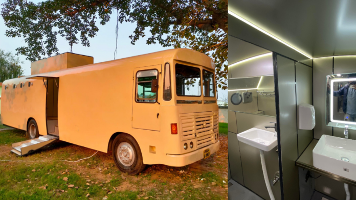 ParveenKaswan's tweet photo. Recycling Old Buses to mobile Women facility for hygienic toilet experience. And that also run by women SHG. Great idea and work. And I remember when you came up with this idea. All the best @diptendudip

https://t.co/Hnu1H3nQVz https://t.co/O9G3YAAtsS