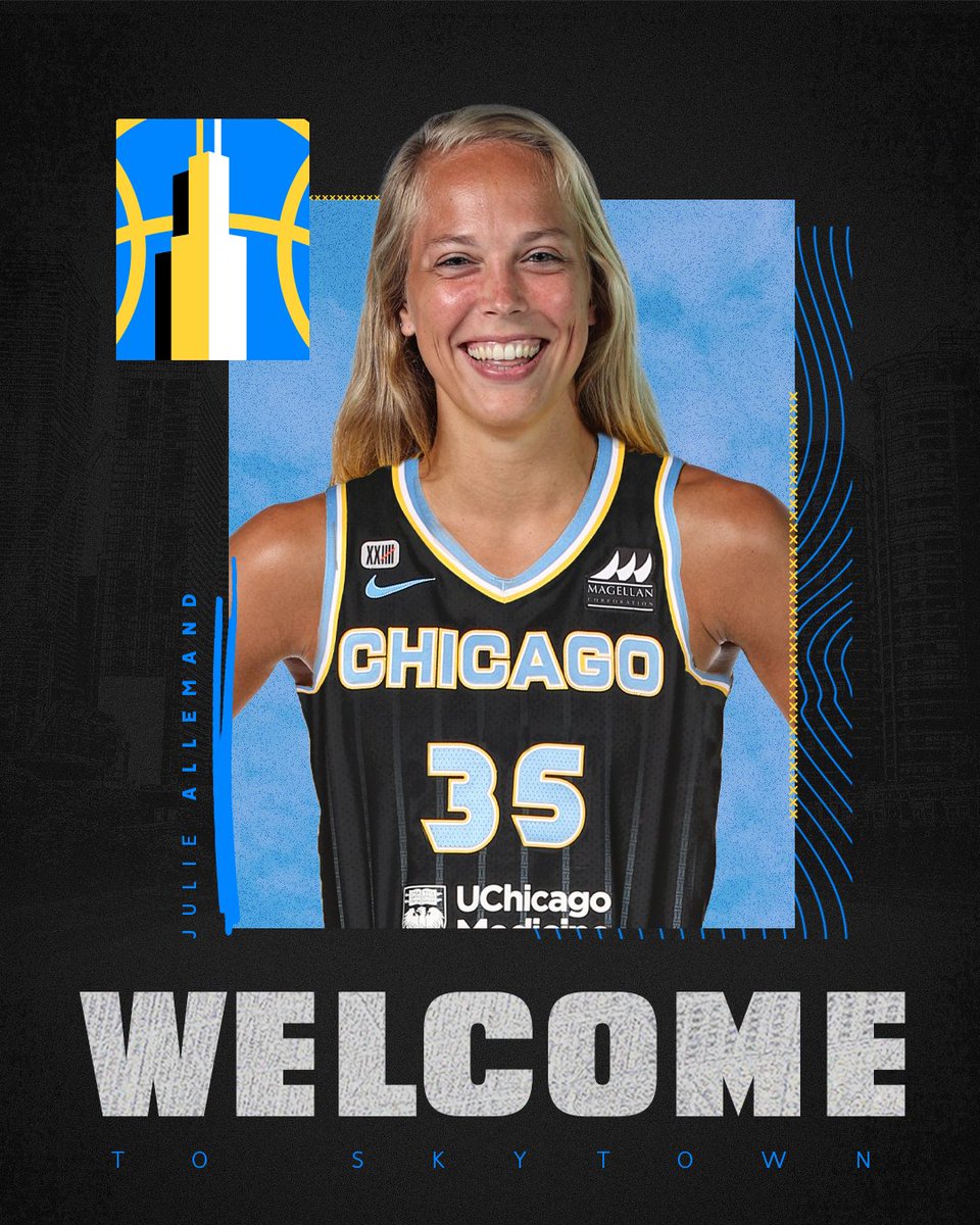 chicagosky's tweet photo. Welcome to Skytown, @JulieAllemand! https://t.co/DHeLlfOjiT