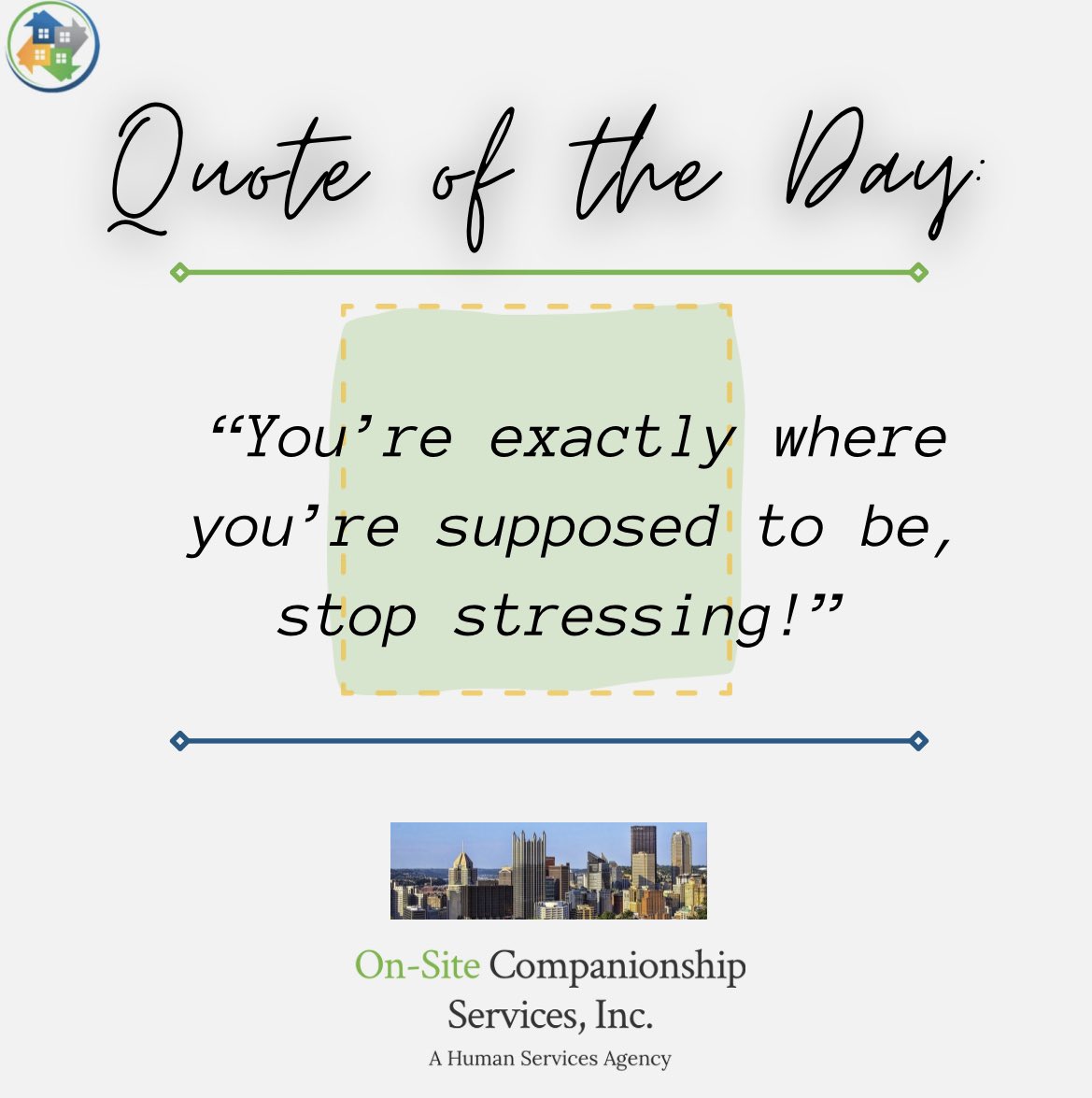 Quote of the Day
•

#pittsburgh #pittsburghmentalhealth #pahealth #mentalhealthawareness #mentalillness #inspirationalquotes #explorepage #explore #pittsburghbusiness #mentalhealthawareness #mentalhealth #healthcare #healthcareadministration #pittsburghjobs #pittsburgh