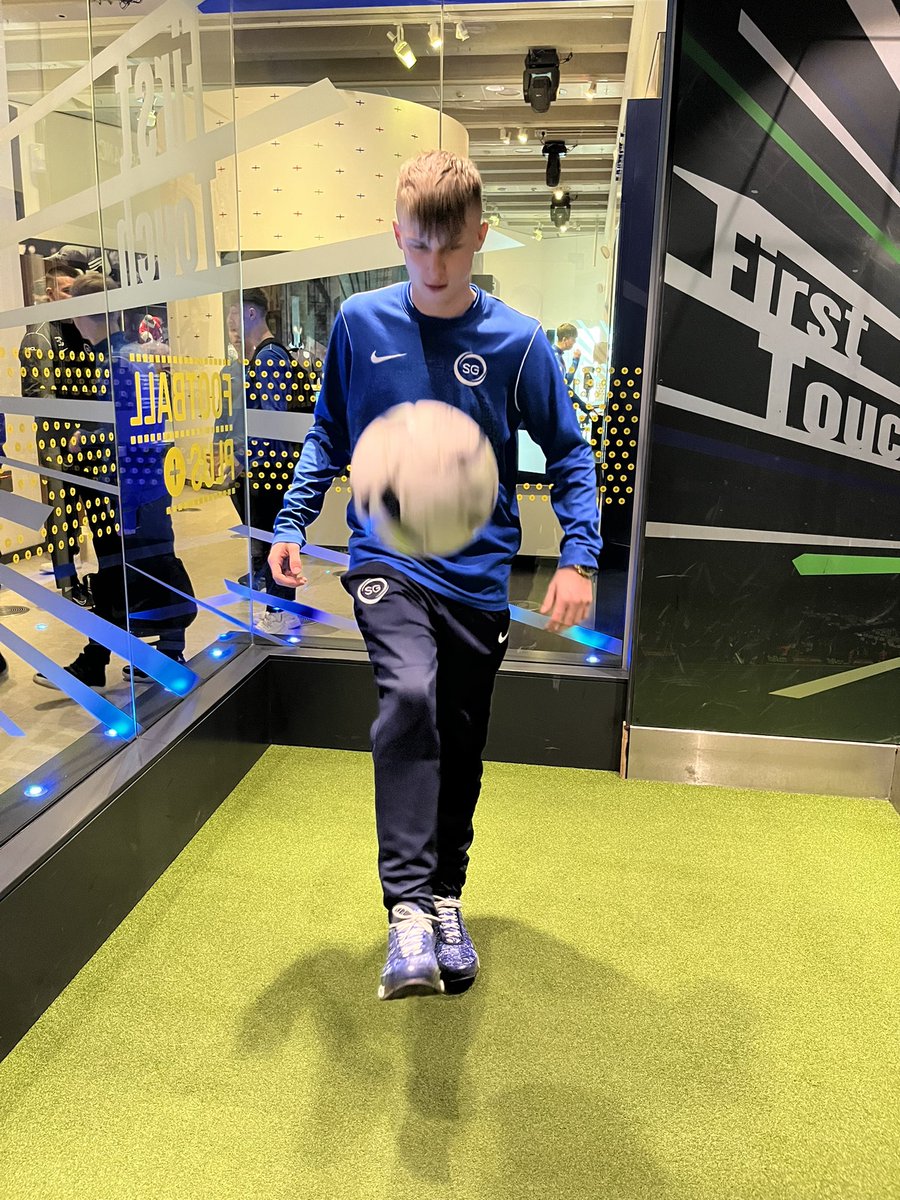 SportsGateway1's tweet photo. Fantastic afternoon at the National Football Museum with lots to look at and opportunity for learners to show off their skills 👀 https://t.co/8C52TcBhLG