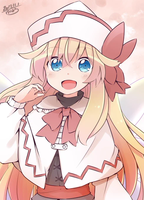 立春なので再掲させて!
#東方Project  #リリーホワイト 