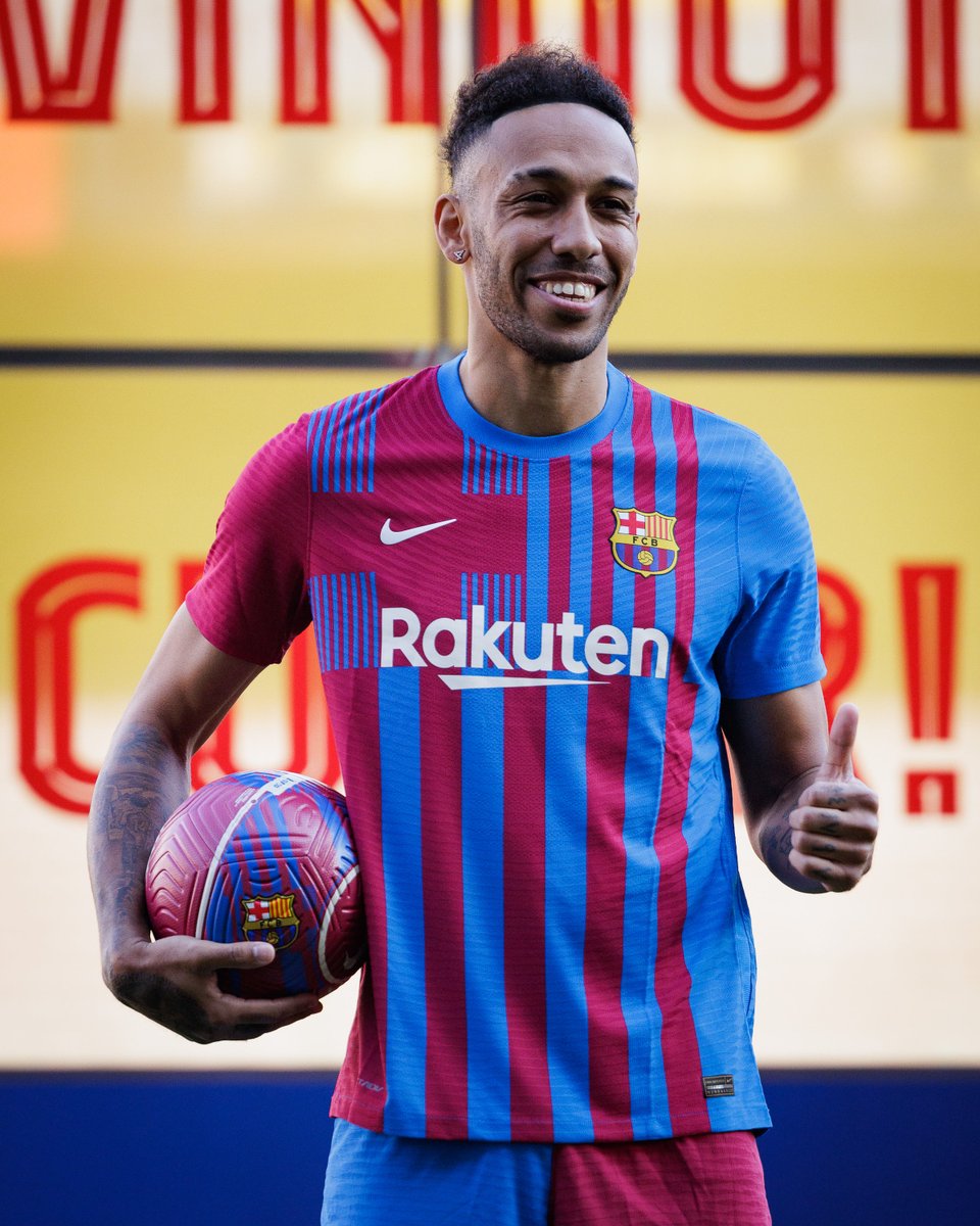 FCBarcelona_es's tweet photo. P👍🏻erre-Emerick Aubameyang https://t.co/p1b65LHbKa