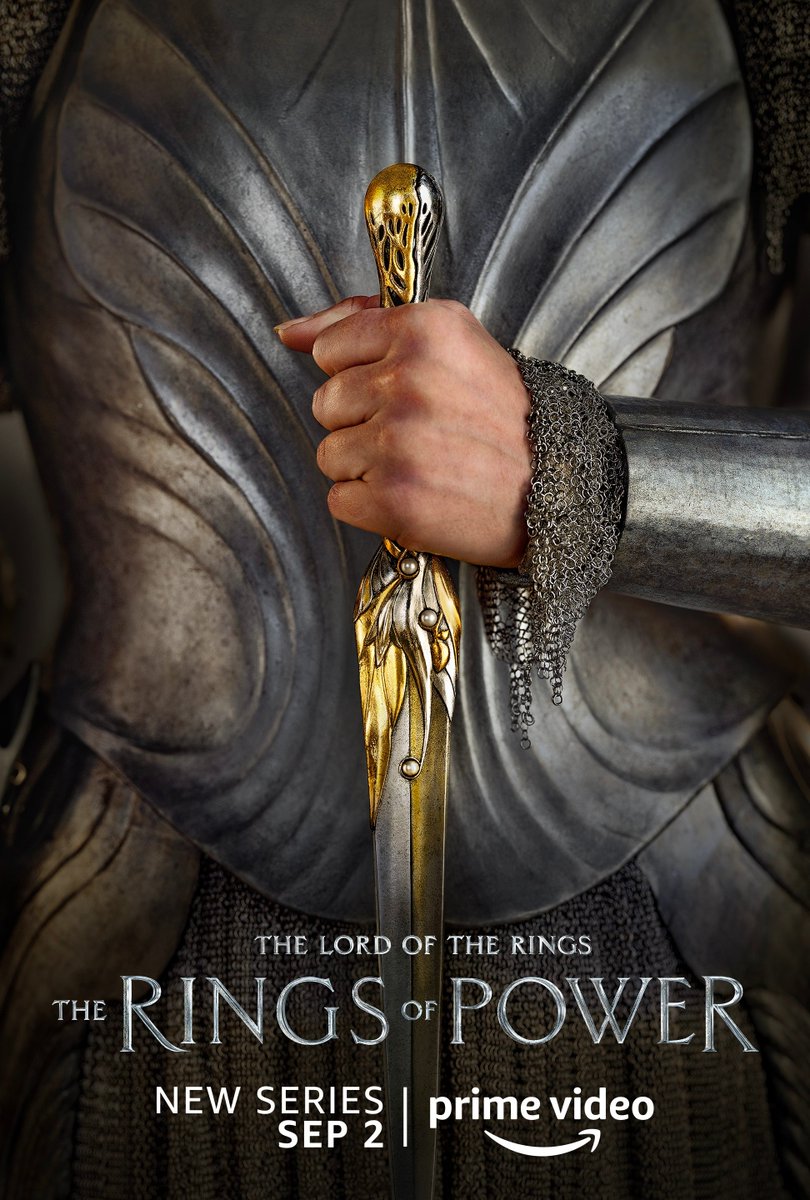 Official posters for 'The Lord of the Rings: The Rings of Power'