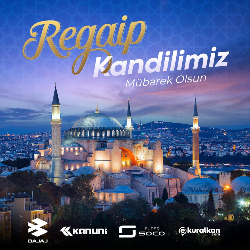 Regaip Kandilimiz Mübarek Olsun.