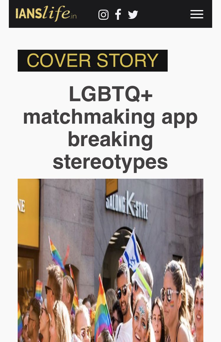 AsyouareIndia's tweet photo. Inspired to create a safe online space for queer people Sunali says, “In ‘WE, As You Are Community’, members can take part in discussions with like-minded individuals that encourage them to be their true queer self
#LGBT #lgbtdatingapp
https://t.co/rxQI7aRksm https://t.co/KRr0n3lhrm